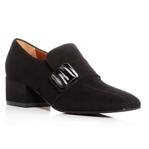 AQUATALIA Loreen Suede Loafer Pump Made in Italy Weatherproof Nordstrom 9 $495